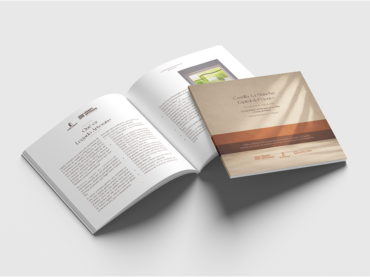 folleto legado artesano casa decor 2026 Castilla-La Mancha