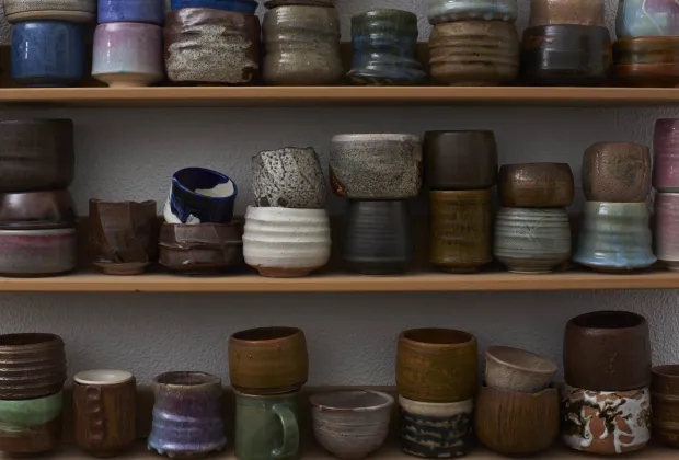 Piezas realizadas por el artesano