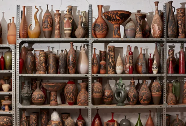 Piezas realizadas por artesano