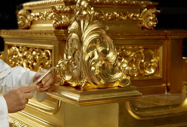 Pieza realizada por artesano