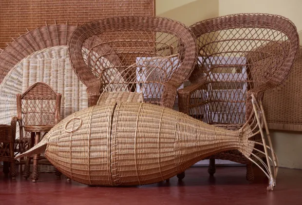 Piezas realizadas por artesano