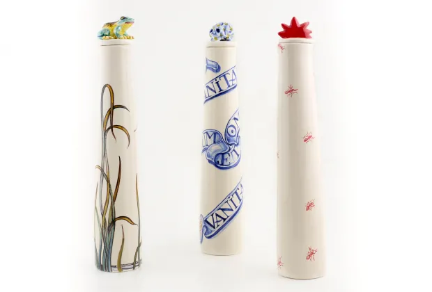 Pieza realizada por el artesano Juan Carlos Albarrán