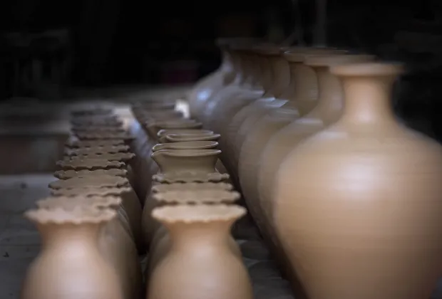 Pieza realizada por artesano