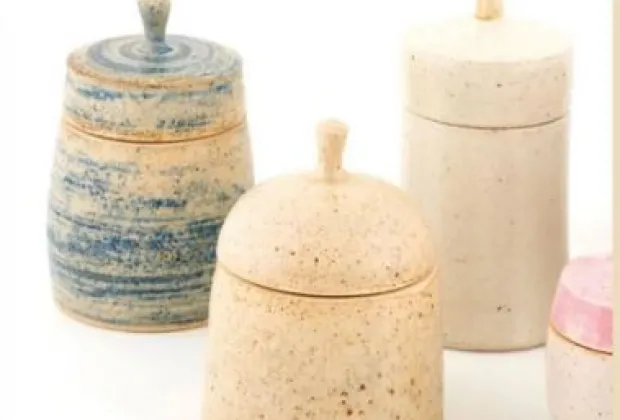 Piezas realizadas por artesano