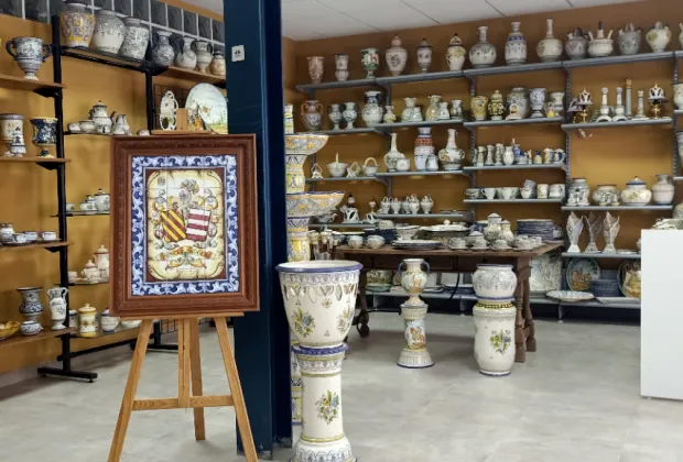 Piezas realizadas por artesano