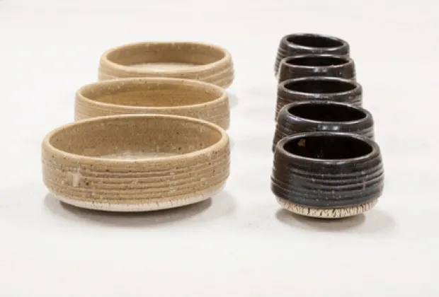 Piezas realizadas por artesano