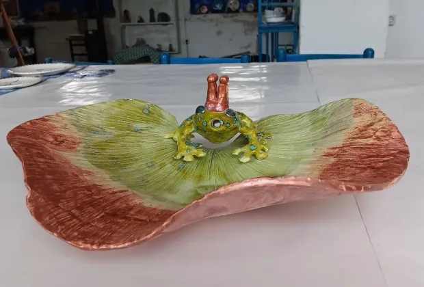 Pieza realizada por artesano