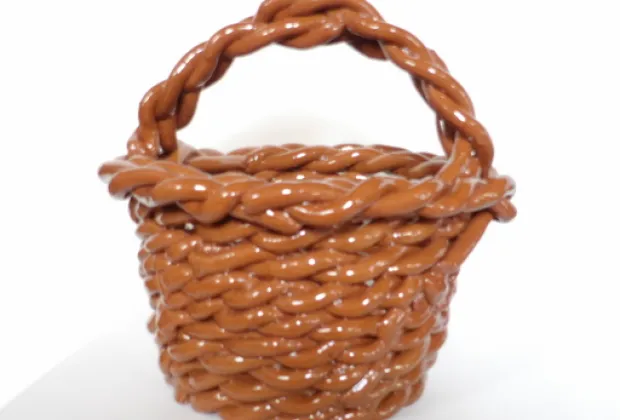 Pieza realizada por artesana