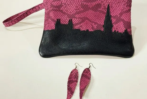 Pieza realizada por artesana