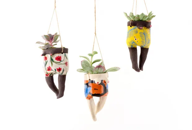 Pieza realizada por artesana