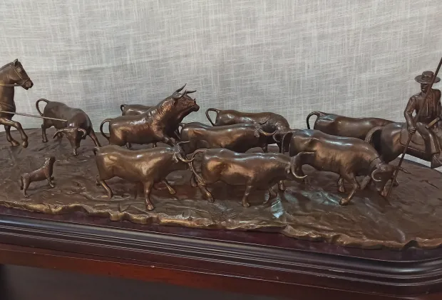 Pieza realizada por artesano