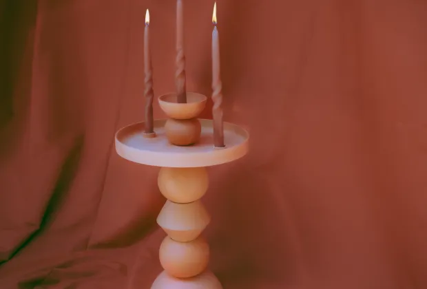 Pieza realizada por artesana