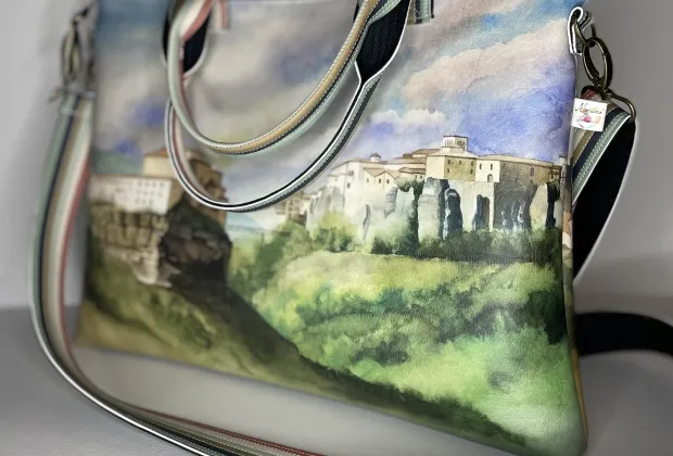 Pieza realizada por artesana