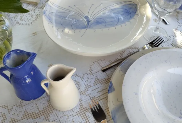 Pieza realizada por artesana