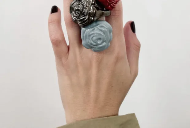 Pieza realizada por artesana