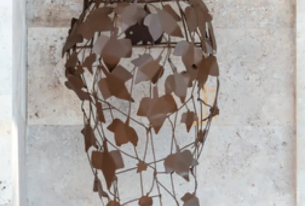 Pieza realizada por artesana